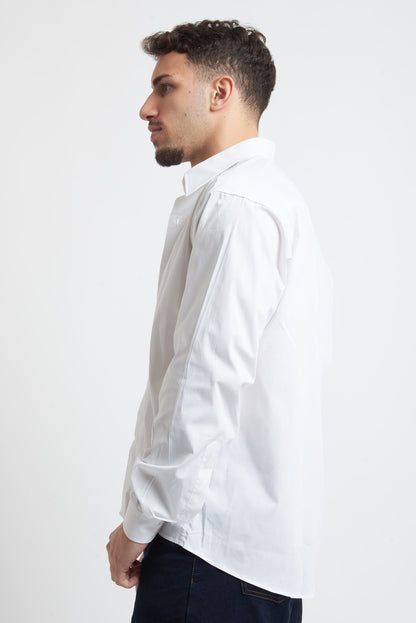 Camicia unita crop