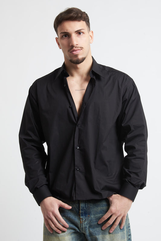 Camicia unita crop